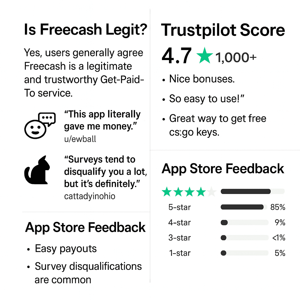 User Reviews & Real Experiences with Freecash