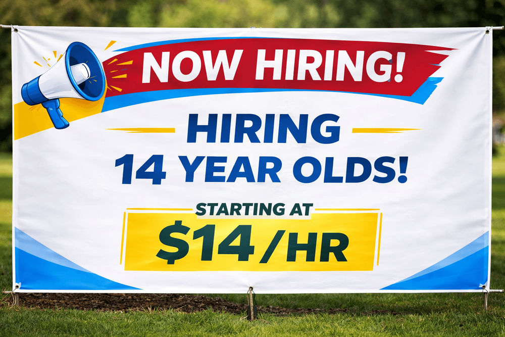 14 years old jobs