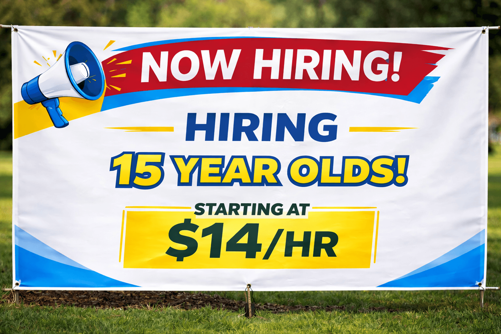 15 years old jobs