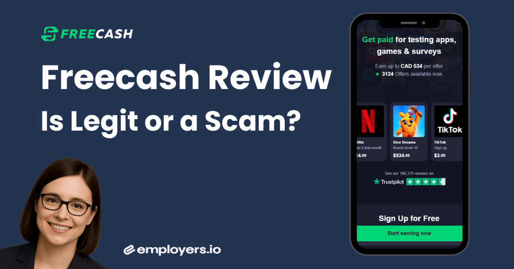Freecash Review 2025, Is EarnIn Legit or a Scam?