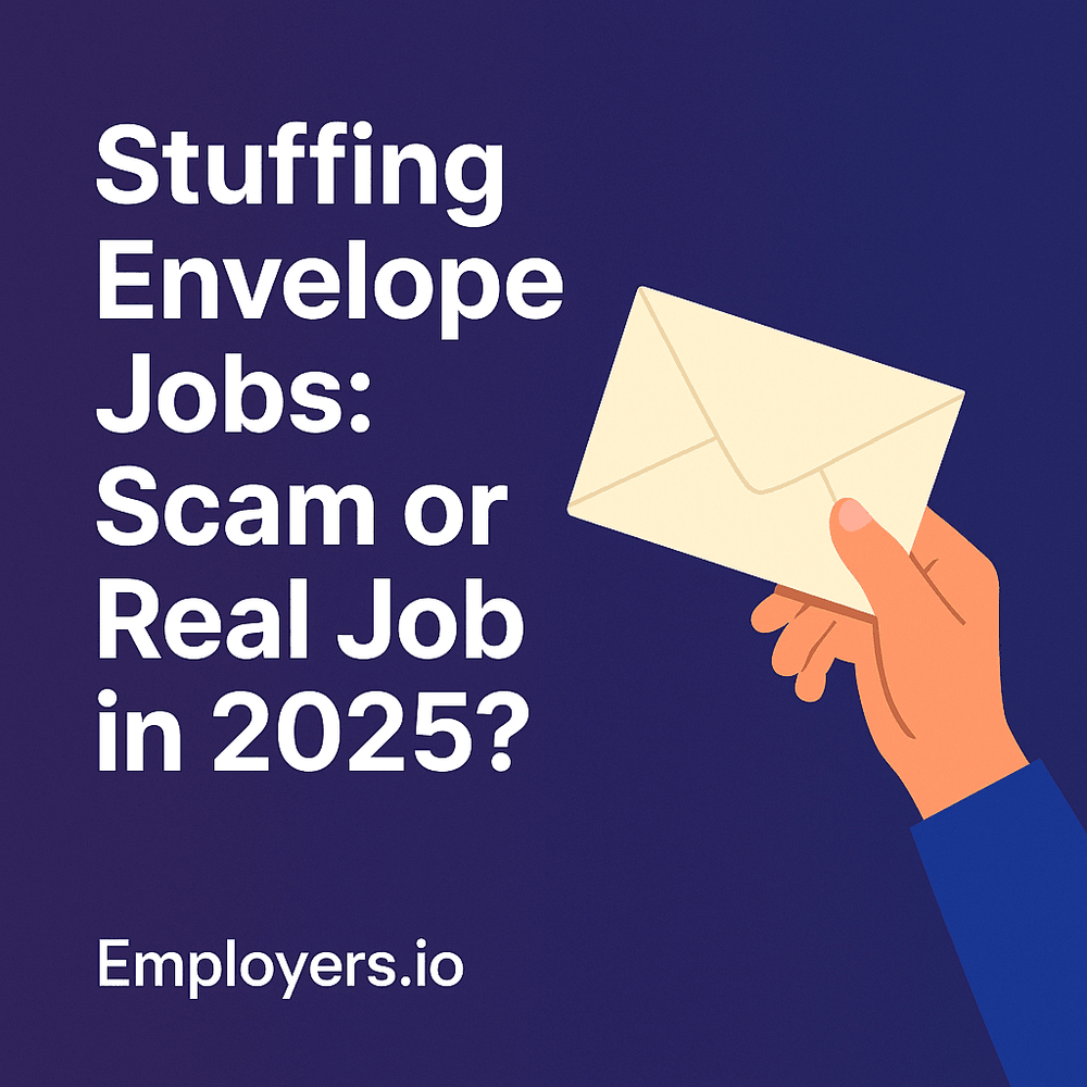 Stuffing Envelope Jobs: Scam or Real Job in 2025?