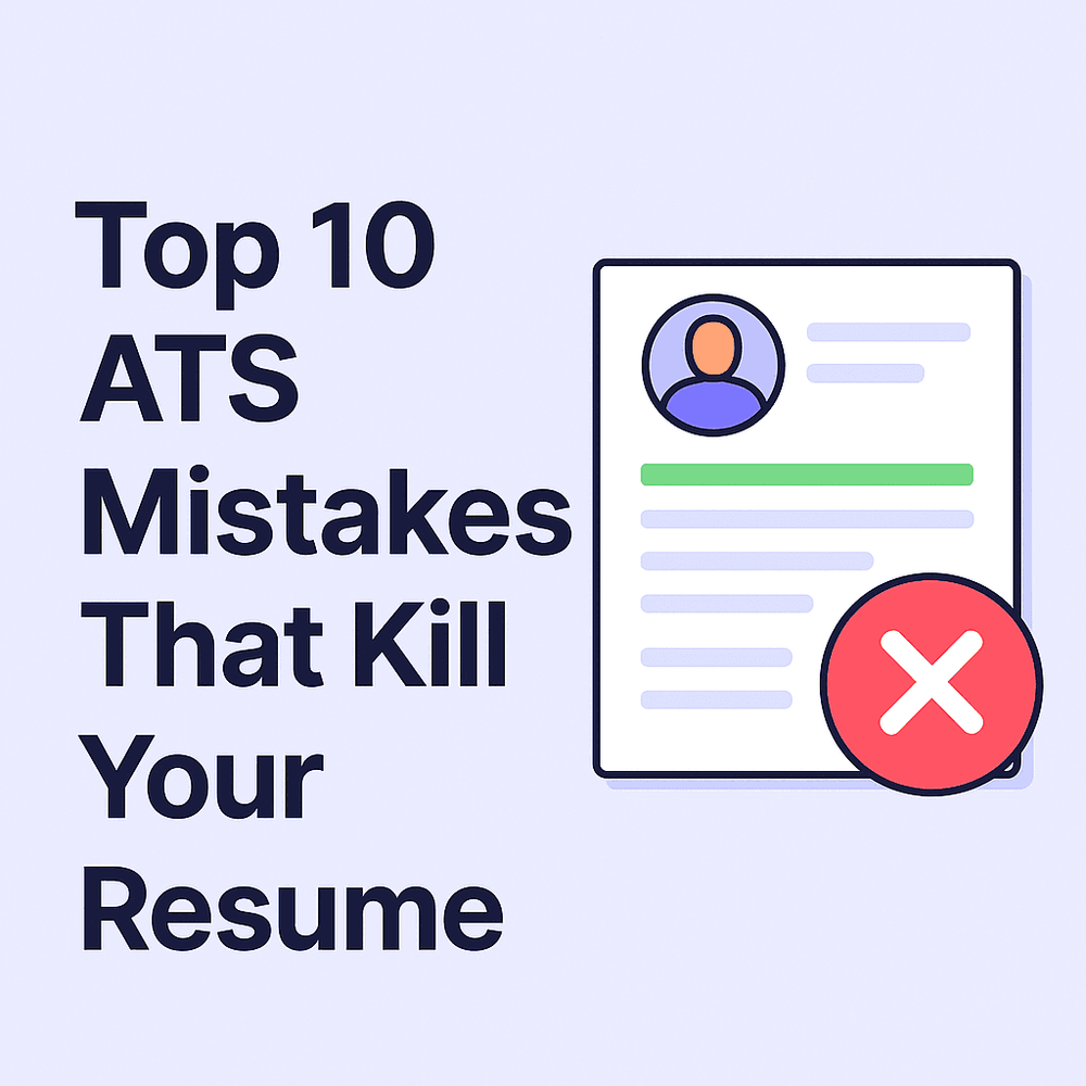 Top 10 ATS Mistakes That Kill Your Resume