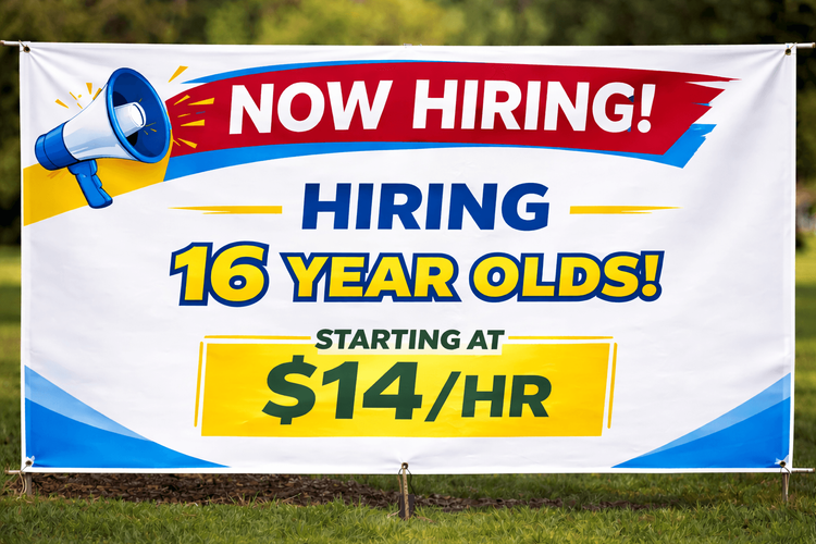 16 years old jobs