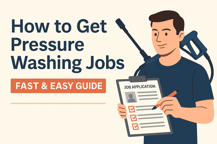 How to Get Pressure Washing Jobs (Fast & Easy Guide)