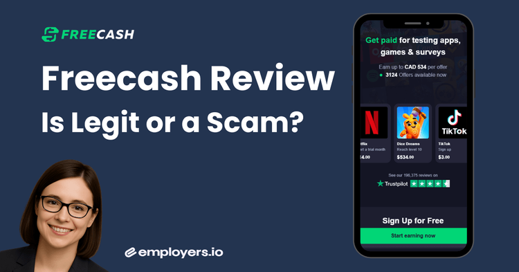 Freecash Review 2025, Is EarnIn Legit or a Scam?