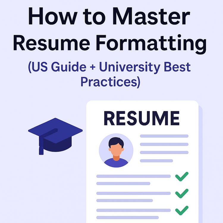 How to Master Resume Formatting (US Guide + University Best Practices)